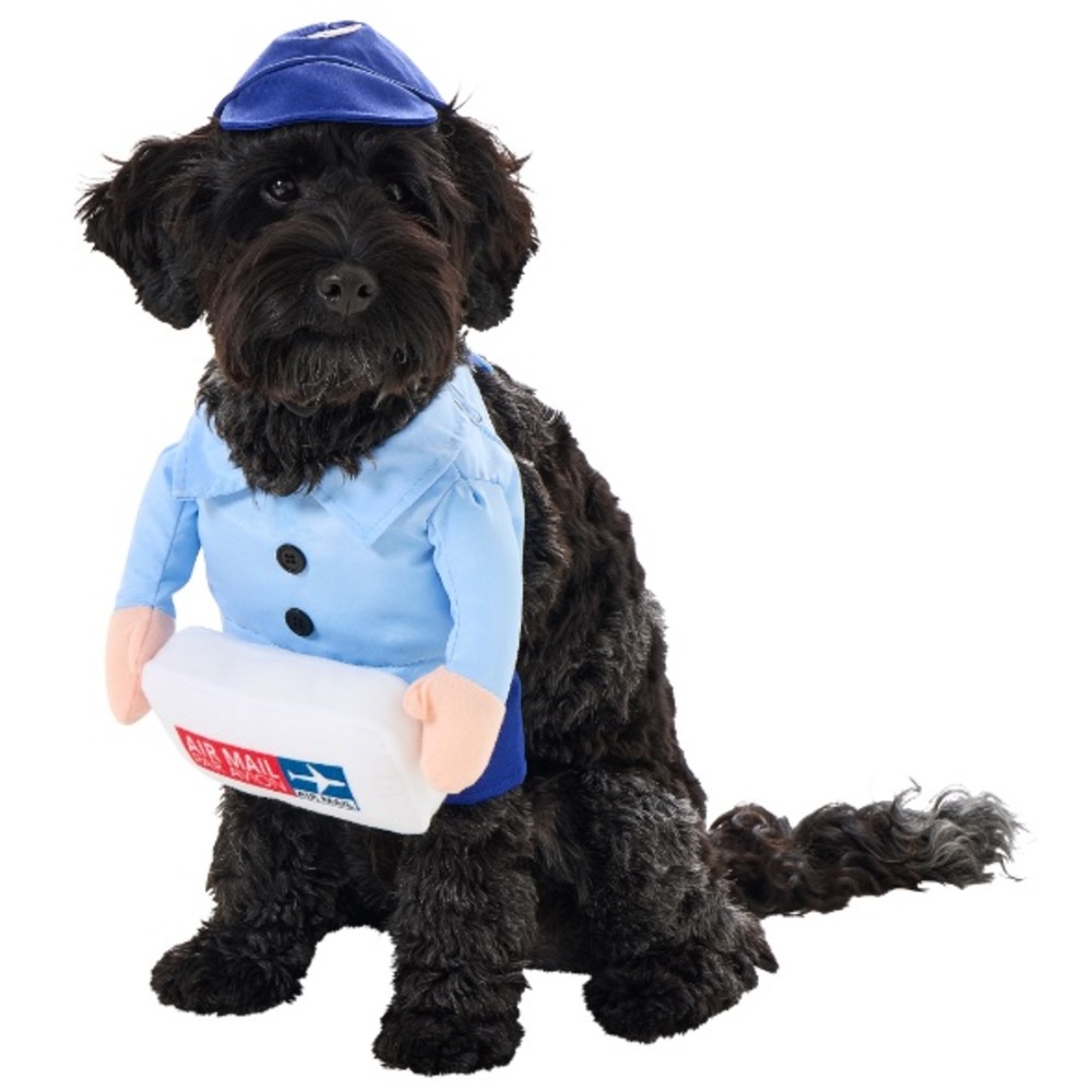 Funny Mail Carrier Pet Halloween Costume Size Small NEW!